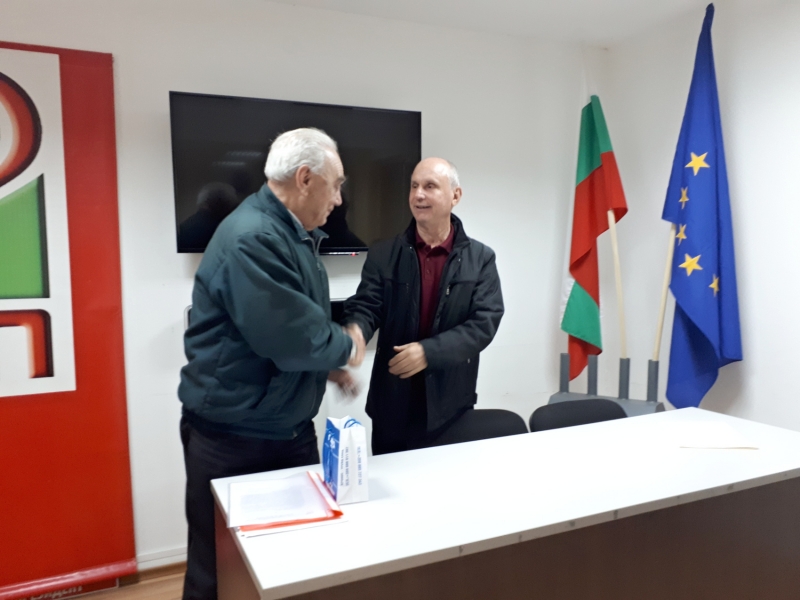 Таню Атанасов е новият областен председател на Движението на ветераните в БСП – Бургас   