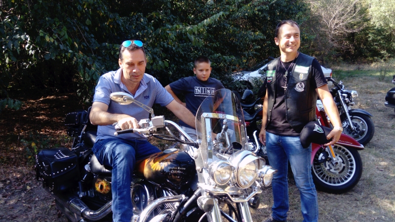 Димитър Николов посети рокерски събор 