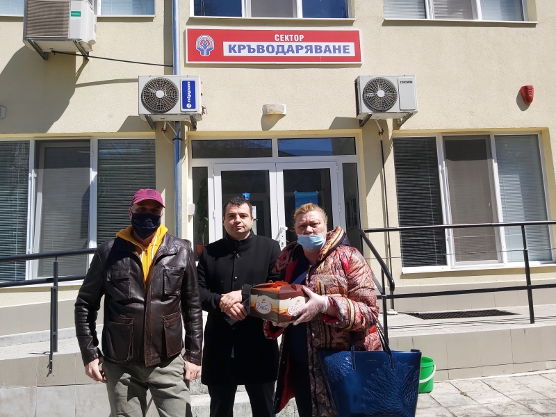 Общинските съветници от СЕК се включиха в акция по кръводаряване 
