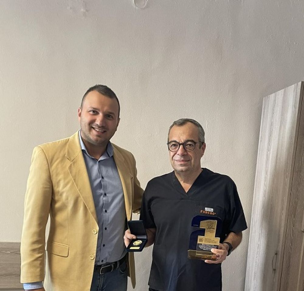 Националното представителство на студентските съвети отличи доц. Даниел Петков