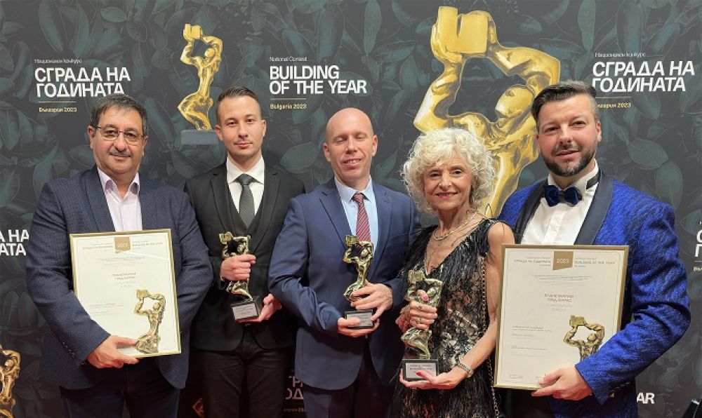 Емблематичният Планетариум Бургас взе награда в „Сграда на годината“ 2023 г.