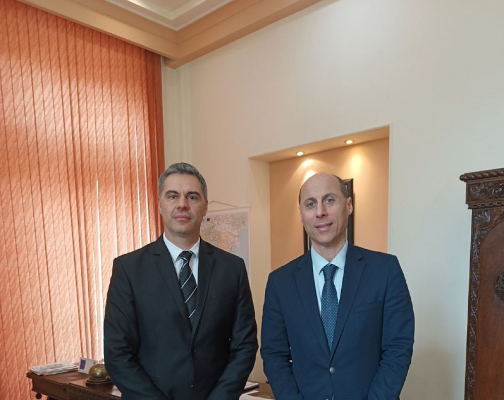 Областният управител Пламен Янев обсъди с посланика на Грузия възможността за директни полети и круизна линия между страните