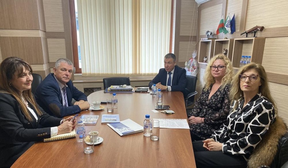 Кметът на Несебър прие ректора на държавния университет в Бургас