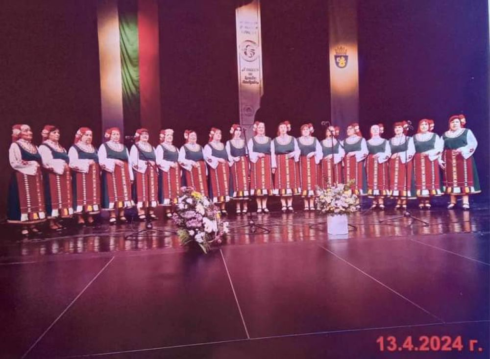 Хор „Самодивски огън“ на Стойко Василев получи нови големи отличия