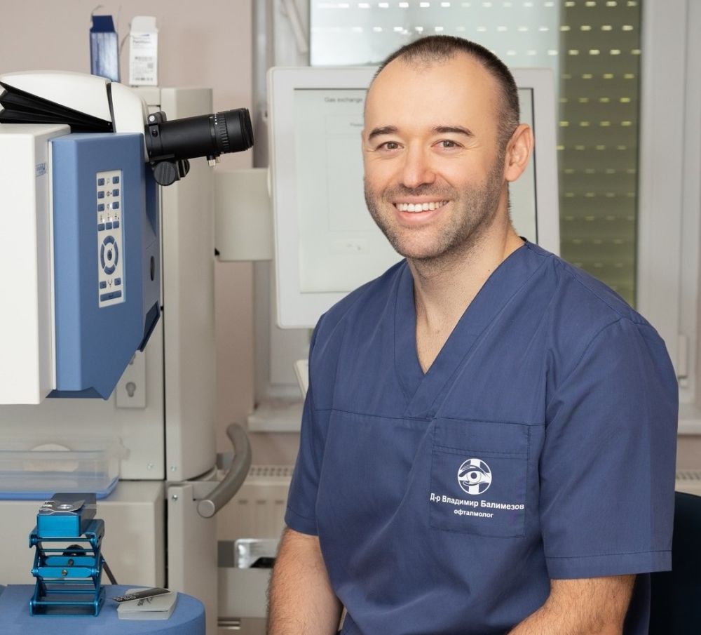 Д-р Владимир Балимезов, специалист очни болести, Очна клиника–Д-р Иванови: Дебне ли ни „тихият крадец на зрение“?