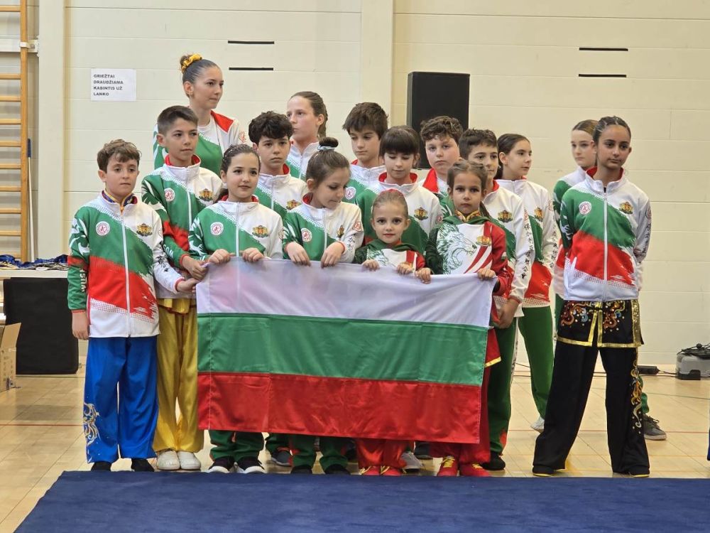 Българските състезатели по кунг-фу с 18 медала от Open Baltic Cup във Вилнюс