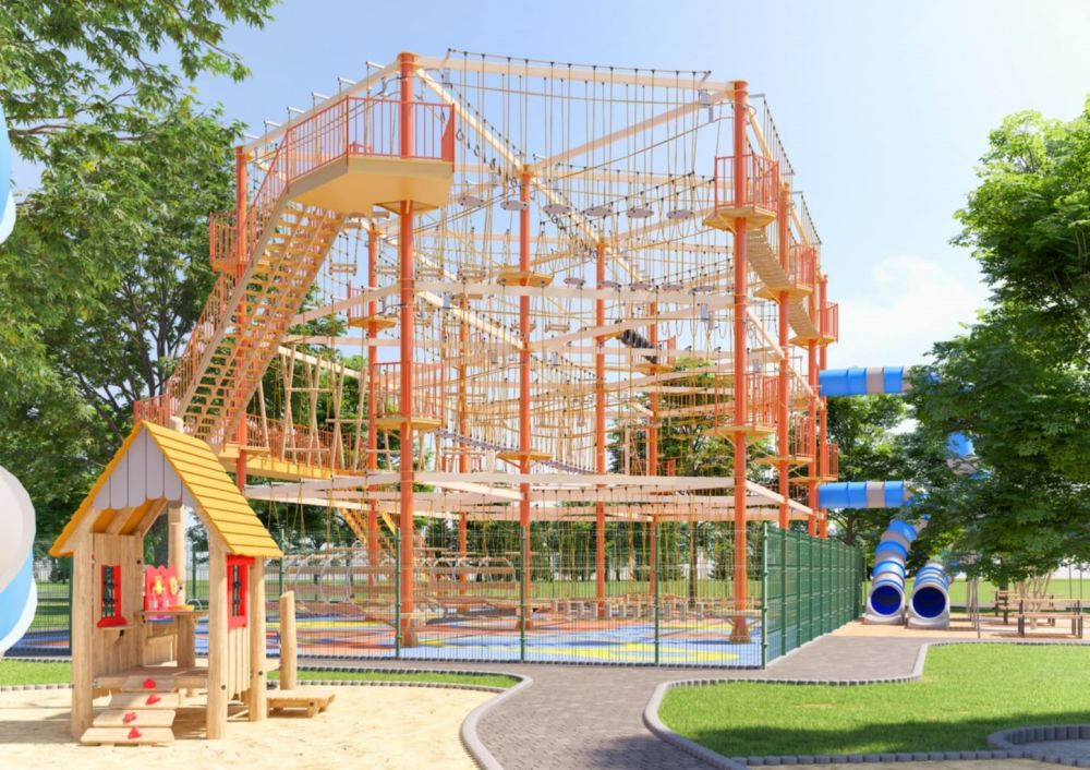 Уникален въжен атракцион изграждат в Бургас