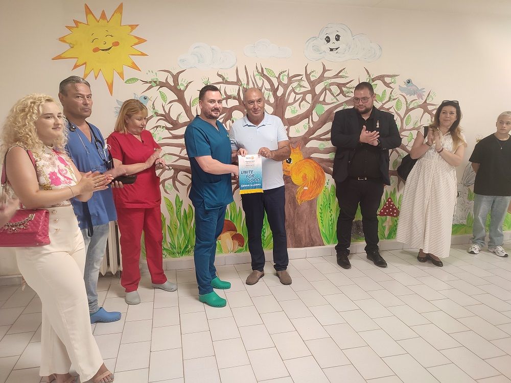 Ротарианци се обединиха в помощ на малките пациенти на УМБАЛ Бургас 