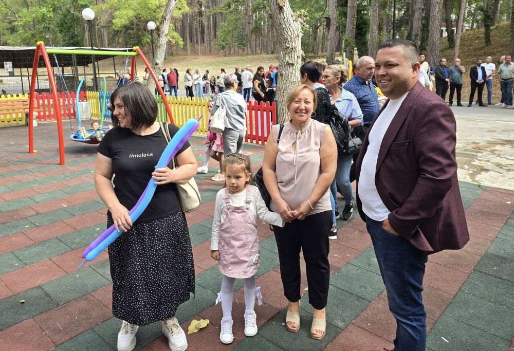 Откриха преобразения парк „Ичмята“ в Сунгурларе