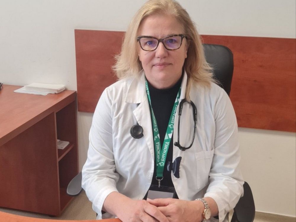 Д-р Мая Цакова, началник на Отделението по медицинска онкология на МБАЛ „Бургасмед“: Хората с онкологични заболявания да се ваксинират в началото на октомври