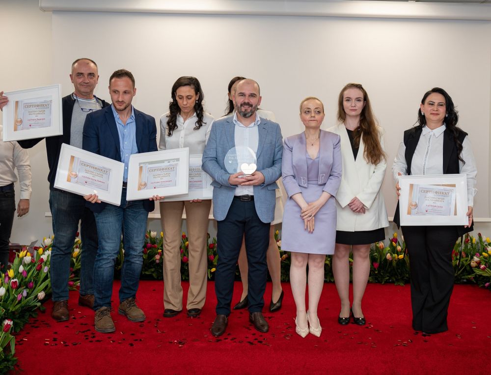 „Златно сърце на годината“ за 2025 г. бе присъдено на д-р Горан Сарафилоски