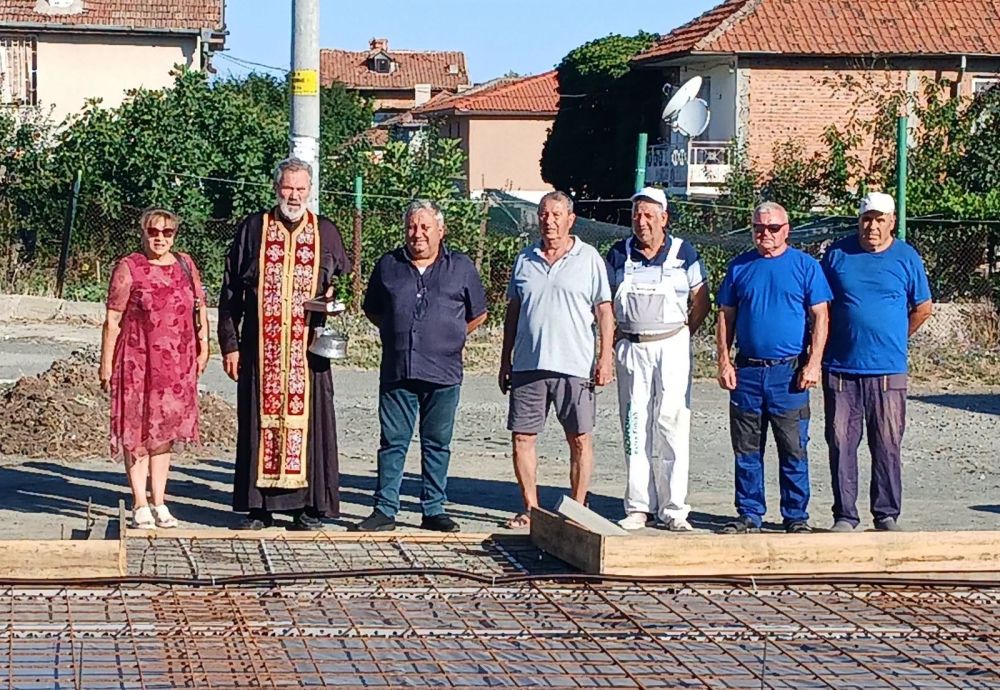 Започна градежът на нов православен храм в село Крушевец