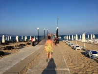 Централният плаж в Слънчев бряг откри сезона със 