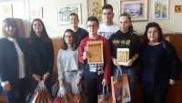 Ученици от Гимназията по строителство създадоха последния препис на 