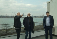 Инж. Петър Кънев посети БМФ Порт Бургас