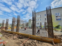 Напредва изграждането на новия корпус на СУ „Св. св. Кирил и Методий“