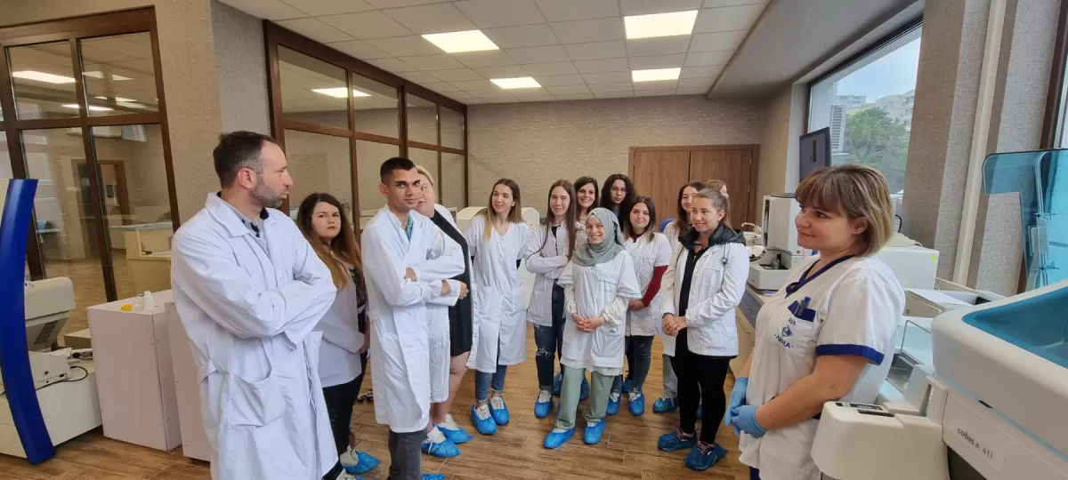 Студенти от Пловдивския университет проведоха учебна практика в „ЛИНА“