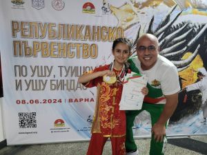 Младо дарование от Бургас спечели три златни медала от републиканското по кунг-фу