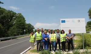 Основно ремонтирани са 9,5 км от път III-2077 Каблешково - Межден