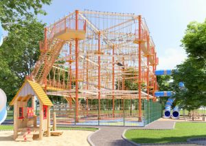 Уникален въжен атракцион изграждат в Бургас