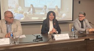 Зам.-ректорът на БДУ по учебната дейност проф. Севдалина Турманова участва в конференция на Дипломатическия институт в Бургас